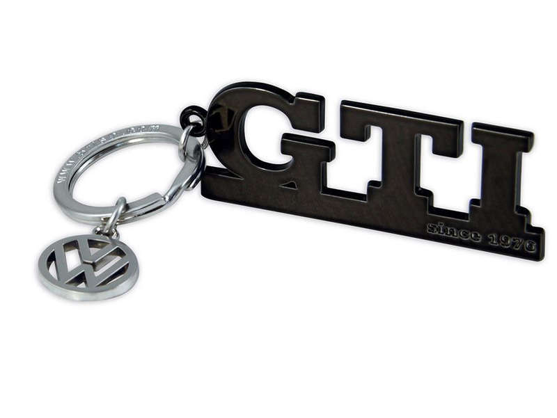 VW GTI "since 1976" Collectors Keyring (Black)