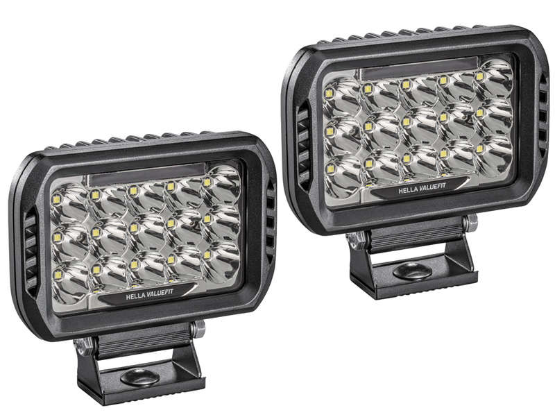 HELLA ValueFit 450 LED driving lamp with LED accent light (kit)