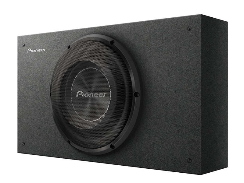 Pioneer TS-A2500LB 10" 1200w A-Series Shallow Subwoofer Enclosed