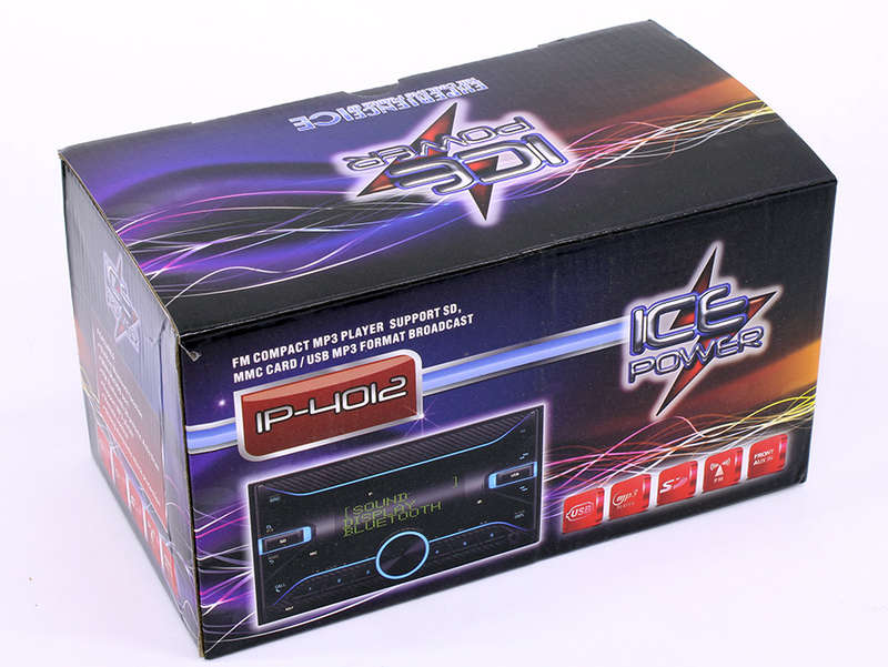 Ice Power IP-4015 Double Din Media Player