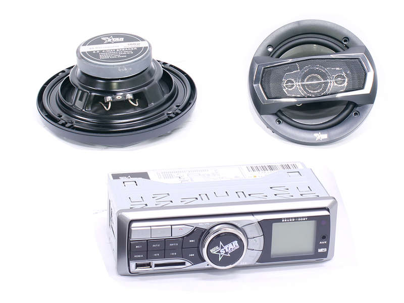 Starsound RS Combo Mp3 Media Player with 6" Speakers