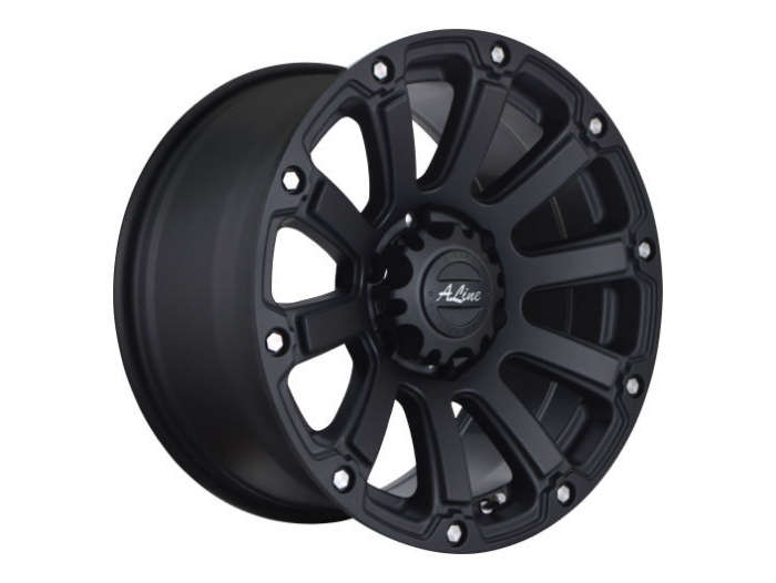 18" A-Line Destroyer 5/120 Satin black Alloy Wheels