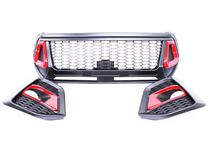 Toyota Hilux Revo TRD Rocco Design Grill Kit