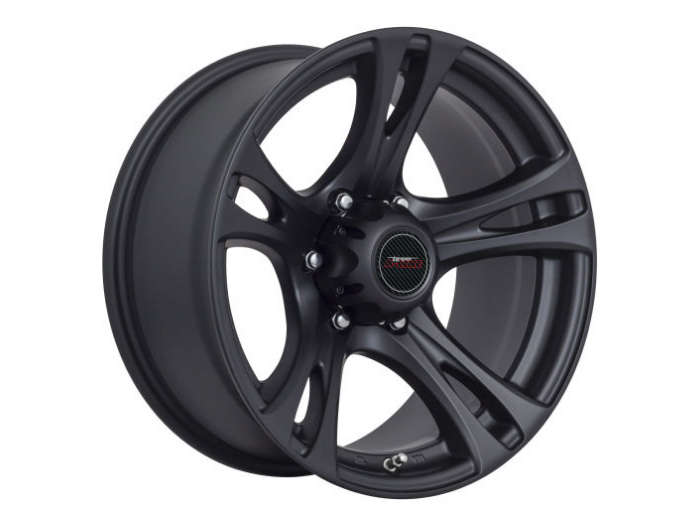 18" A-Line Grip 6/139 Satin black Alloy Wheels