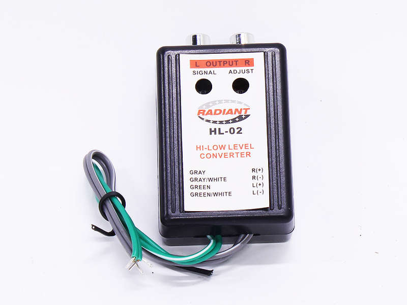 Radiant audio High/Low Audio Converter