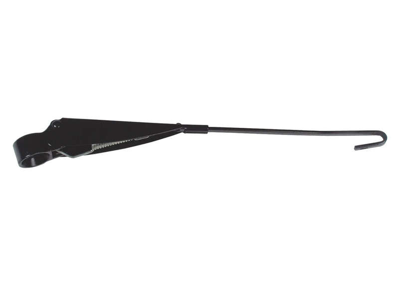 VW Classic Beetle Wiper Arm Left Bolt On Plastic Cap Type Black (LHS)