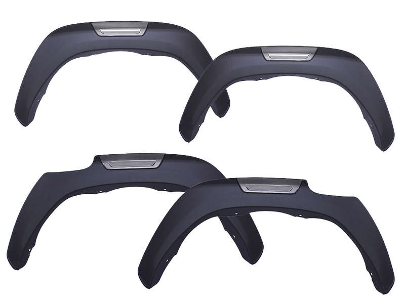 Toyota Hilux 2020+ OEM Style Matt Black Wheel Arches (set)