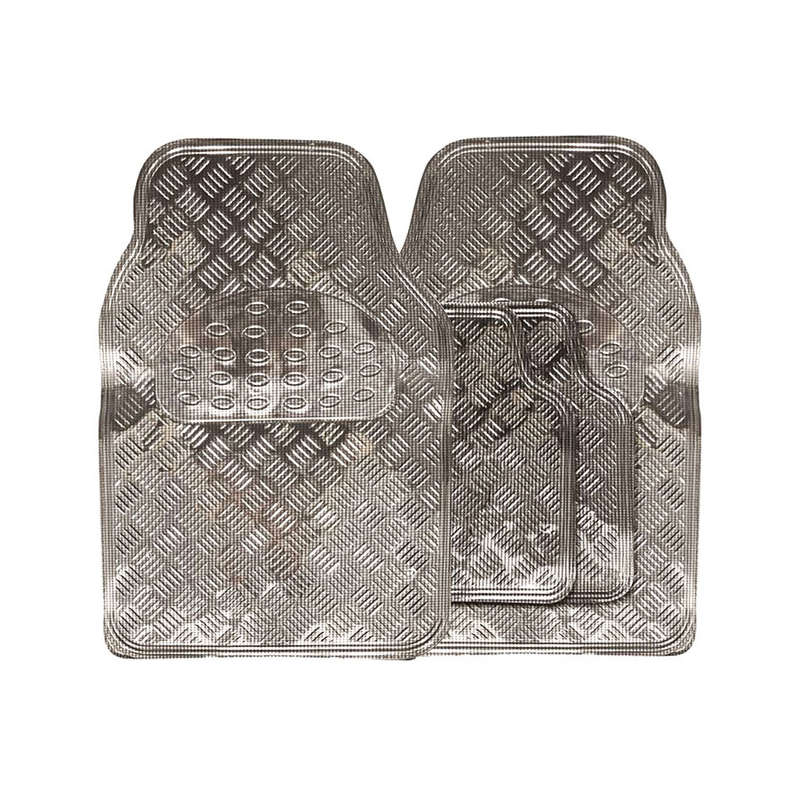 Universal Carbon Fibre Look Car Mats (set of 4)