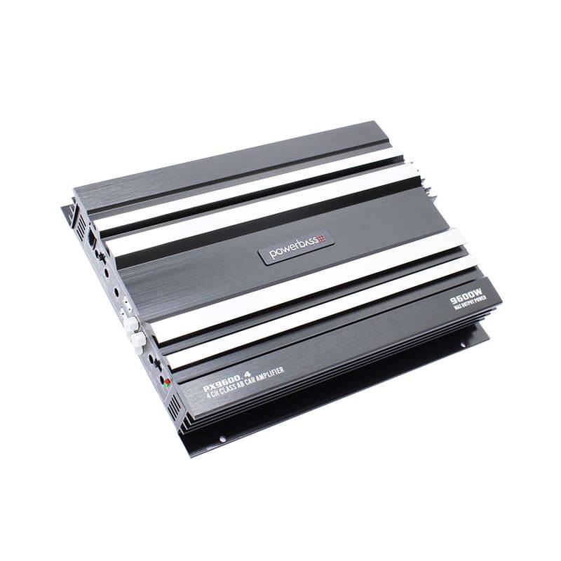 Powerbass PX9600.4 9600watt 4channel Amplifier with Bass Controller