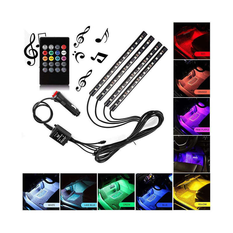 Universal Interior 8-Colour LED Lighting Kit