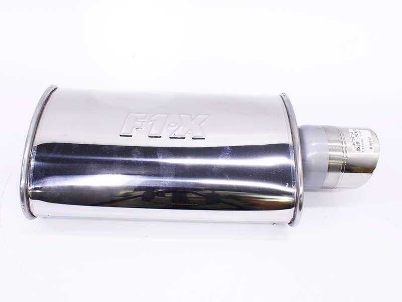 1X Bolt 90mm Stainless Steel Exhaust Backbox