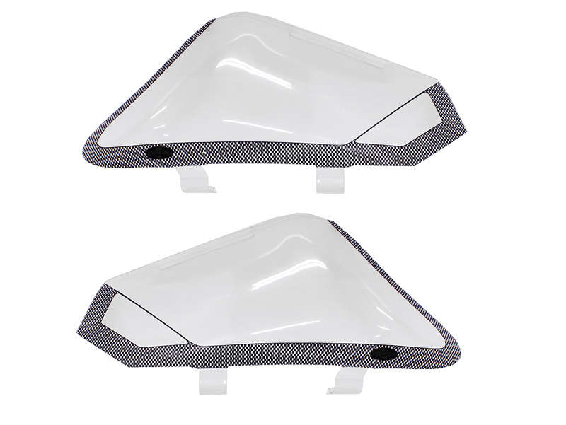 Carbon Look Headlight Guards for Isuzu 2016+