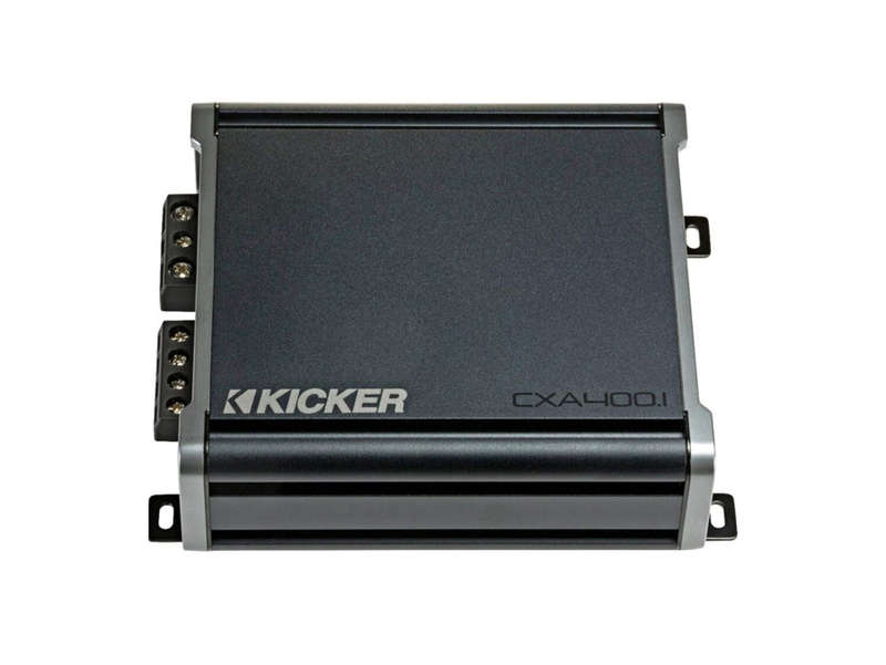 Kicker 46CXA4001 400rms Mono Block Amplifier
