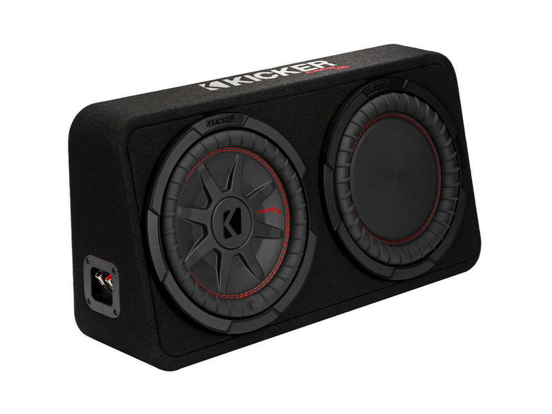 Kicker 48TCWRT102 10" 300rms Subwoofer & Enclosure Combo