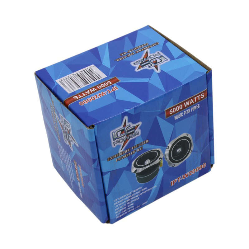 Ice Power IPT-W20000 5000w Silver Series Bullet Tweeters