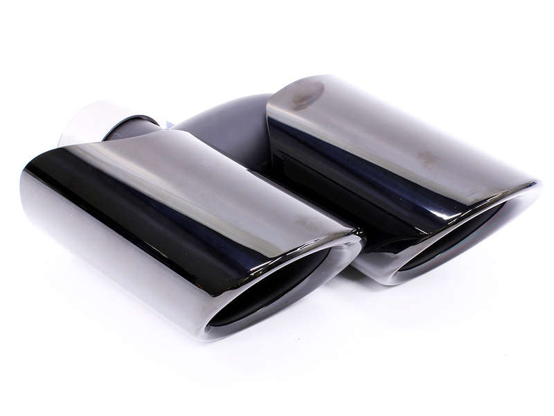 Anodized Smoke Design Double Tailpipe Suitable for Porsche Macan