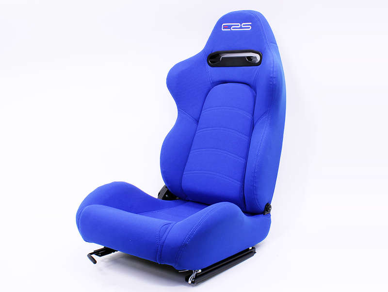 Evo Tuning ERS Reclinable GT Racing Seats - Blue (pair)