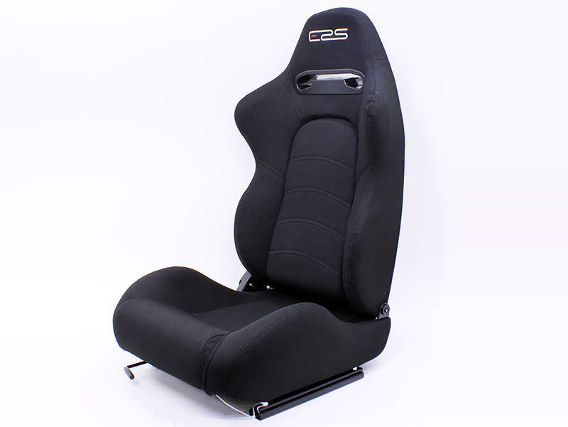 Evo Tuning ERS Reclinable GT Racing Seats - Black (pair)