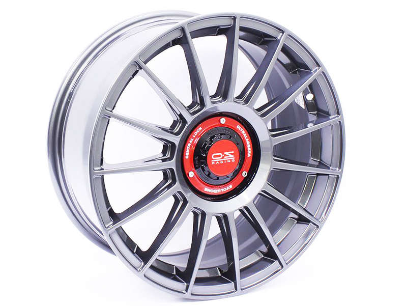 17" QS SS257 5/100 &amp; 5/114 Gunmetal Alloy Wheels
