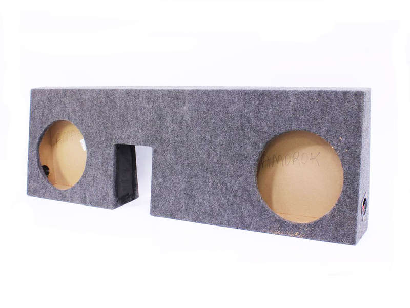 10" Dual Subwoofer Enclosure for VW Amarok Models
