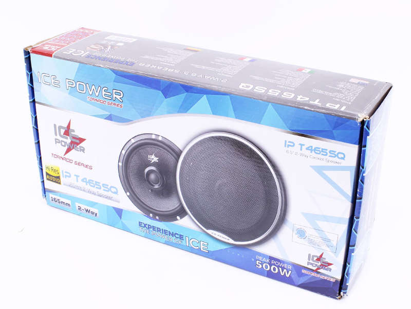 Ice Power IP-T465SQ 6.5" 500w SQ Series 2way Speakers
