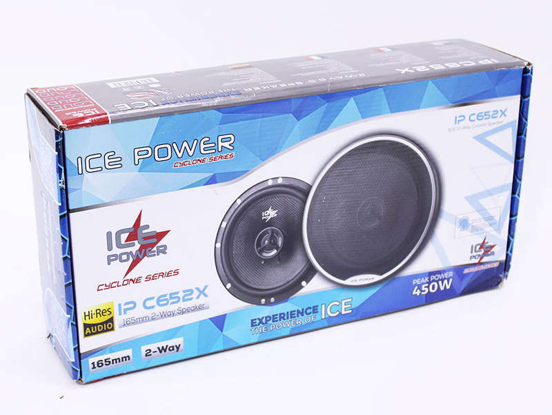 Ice Power IP-C652X Cyclone Series 6" 450w 2way SQ Speakers