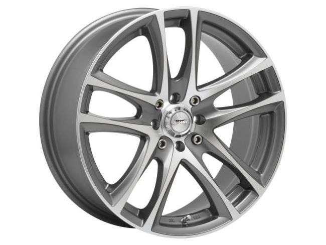 15" A-Line Air 4/100 & 4/114 Gunmetal Machined Face Alloy Wheels