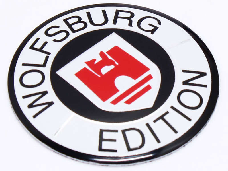 Wolfsburg Alloy Wheel Sticker Decal 55mm (set of 4)