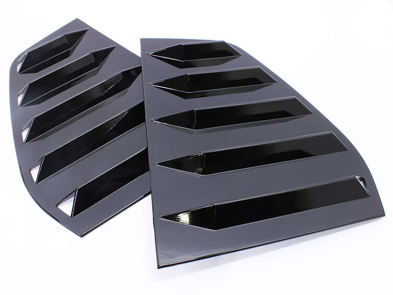 VW Golf Mk6 Quarter Window Stick-on Louver (pair)
