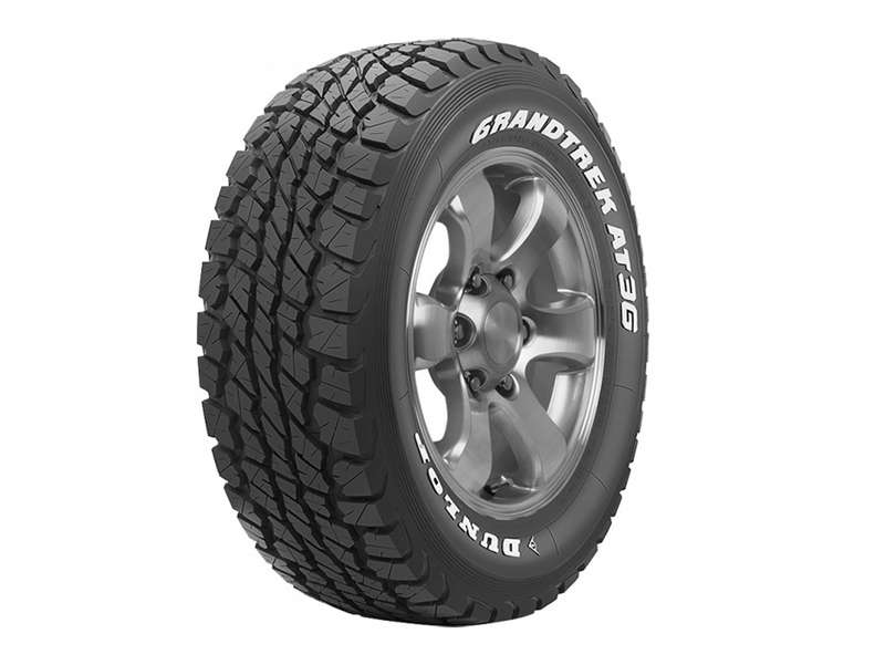 265-65-17" Dunlop Grandtrek AT3 White Letter Tyres