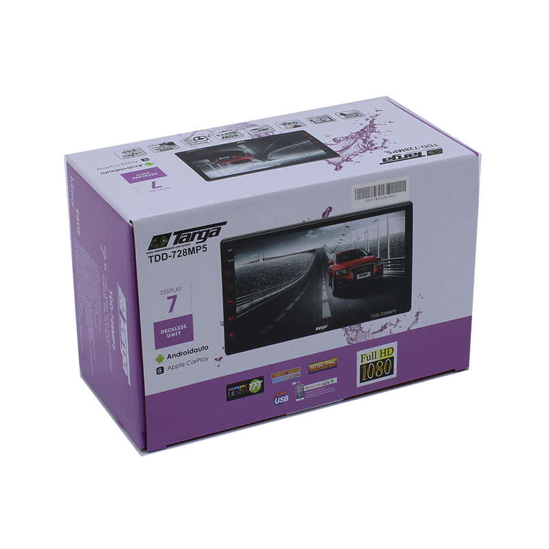 Targa TDD-728Mp5 7" Deckless Media Player with Android/Apple Support