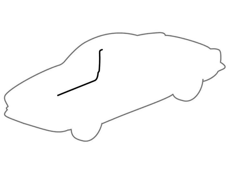 VW Ghia Door Seal Right - 1960 - 1974