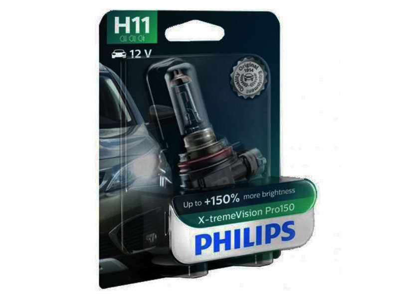 Philips X-Treme Vision H11 55w Headlight Bulbs