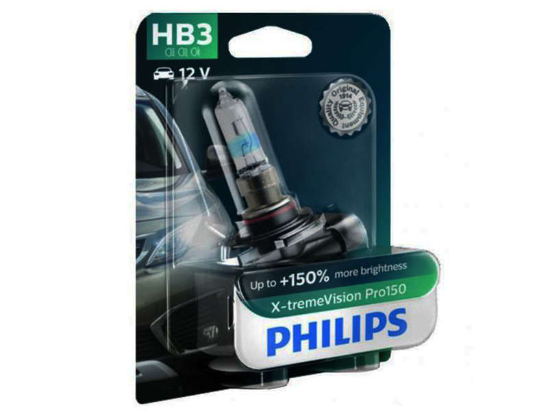 Philips X-Treme Vision HB3 55w Headlight Bulbs