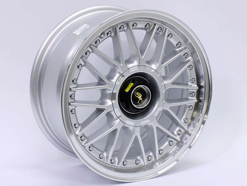 17" Racing Hart Vogue 4/100 &amp; 4/108 Silver Machine lip Alloy Wheels