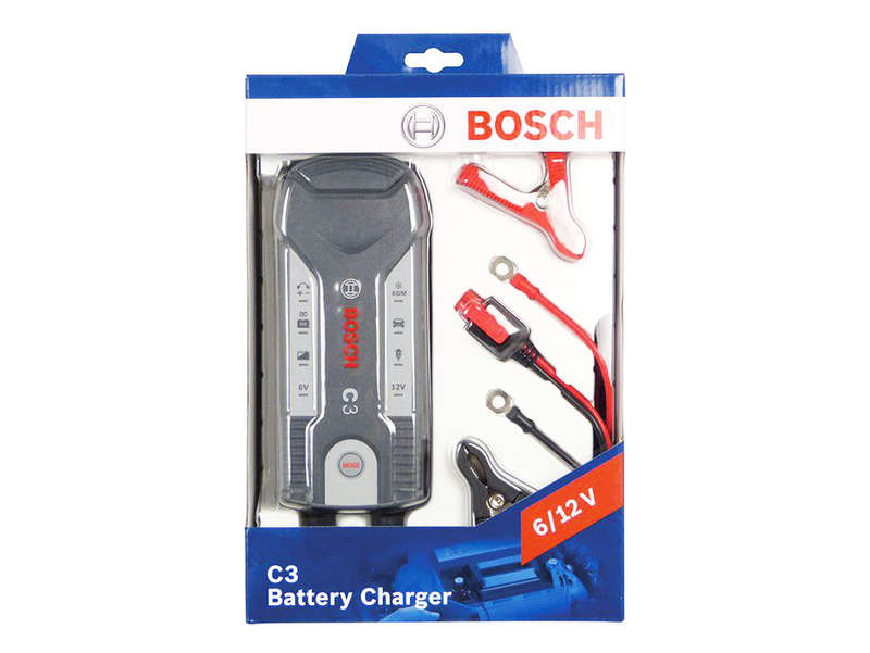 Bosch C3 Smart Fully Automatic 6/12V Battery Charger