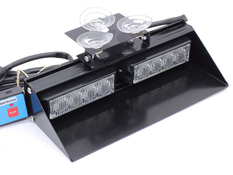 Emergency Dash Mount Strobe Light with Controller (red)