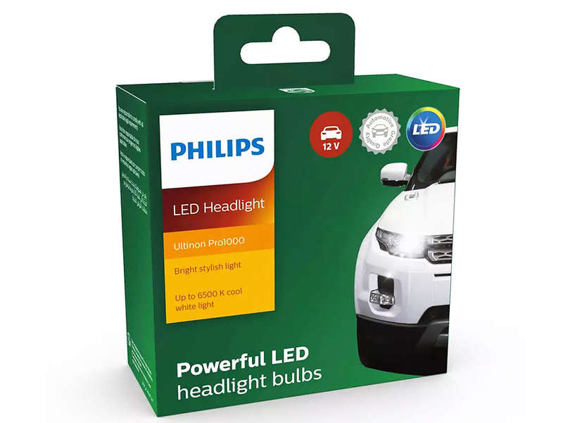 Philips Ultinon Pro1000 LED Bulbs - HB3/HB4 (pair)