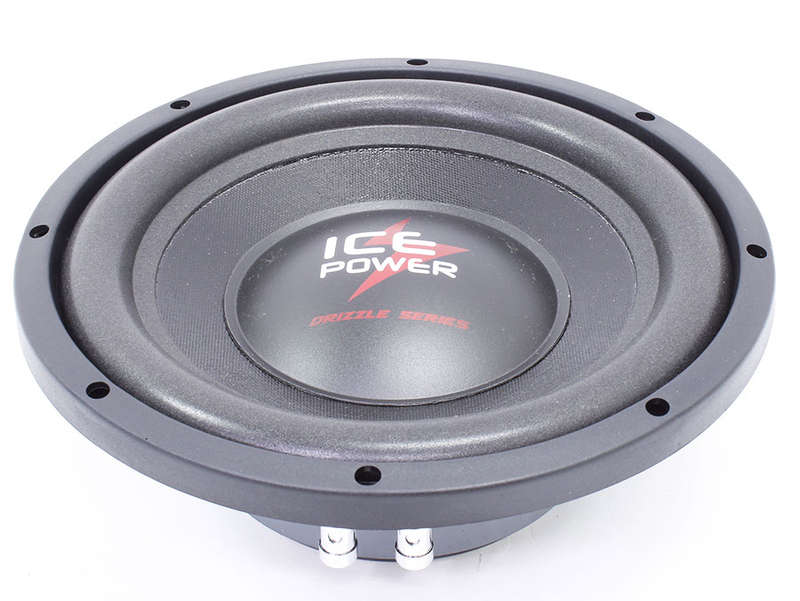 Ice Power IP-DR104D4 Drizzle Series 10" 5000w/500rms Slimline DVC Subwoofer