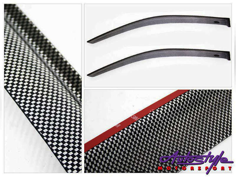 Carbon Look Windshields for Toyota Cross 2022+ (Rear windows only)