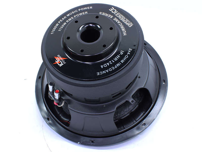Ice Power IP-HR124D4 Hurricane Series 12" 11500w Competition DVC Subwoofer