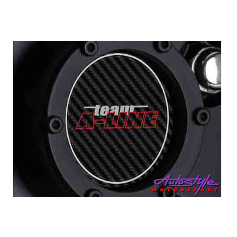 A-Line Replacement Carbon Fibre look Wheel Decal (56mm)
