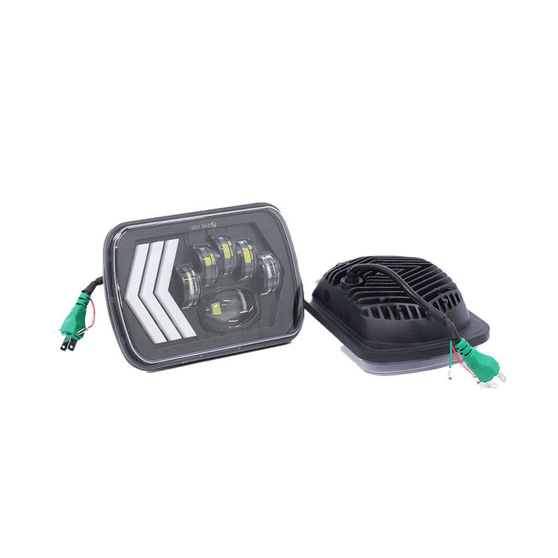 Universal Arrow Design LED Headlight for Nissan 1400/Colt &amp; Old Hilux (pair)