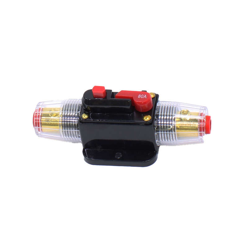 Powerbass 80A Fuse holder with trip switch