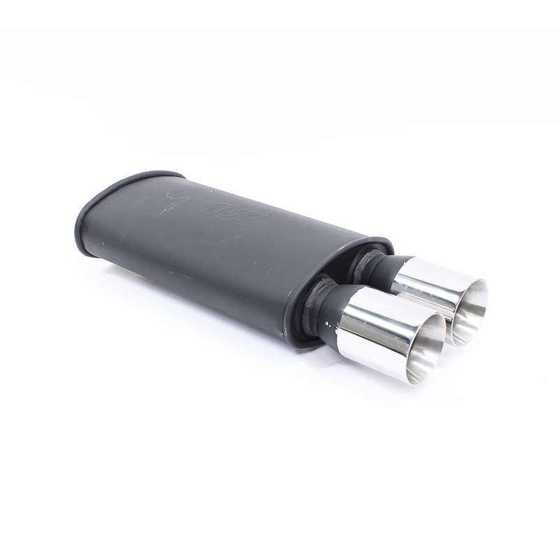 1X Twin 76mm Bolt Type 1 Sport Design Exhaust backbox