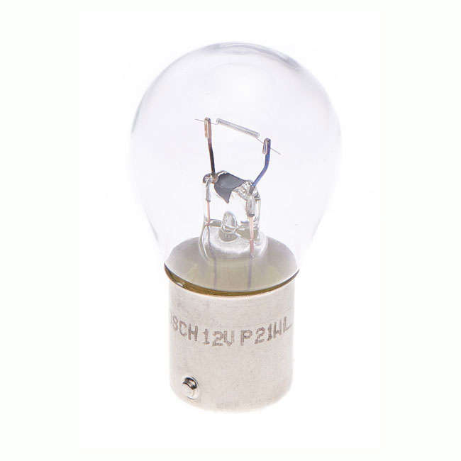 Bosch Headlight Bulb Pure Light Automotive Bulb P21W 12V 21Watt (each)