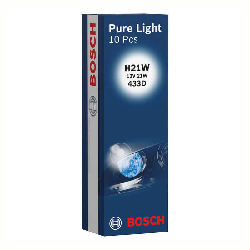 Bosch Headlight Bulb Pure Light Automotive Bulb H21W 12V 21Watt