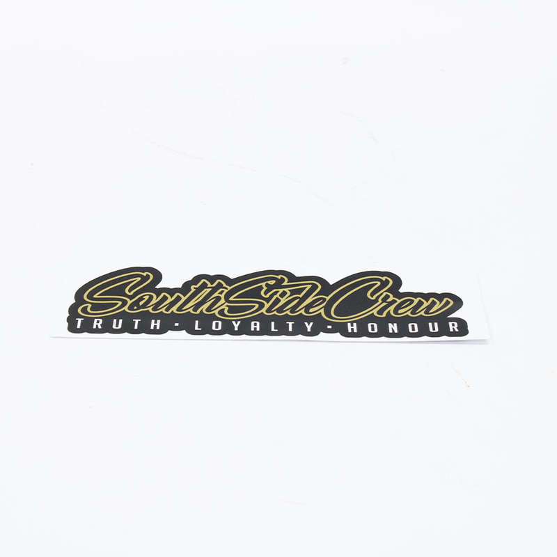 Southside Crew Rear Window Vinyl Sticker (19x6cm)