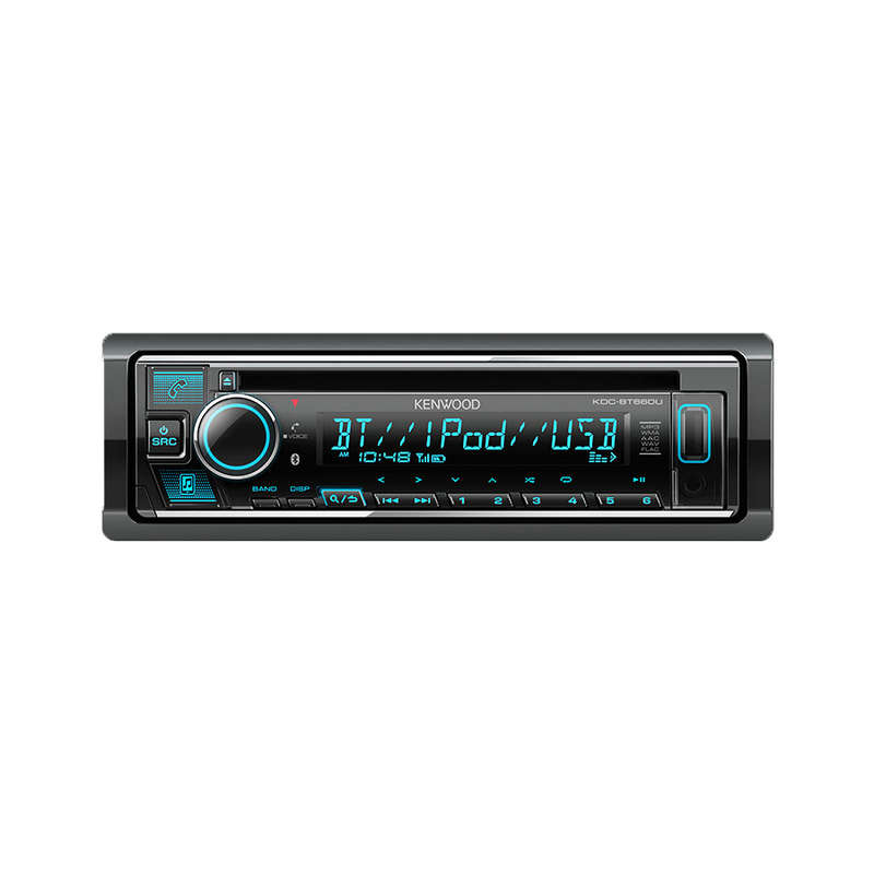 Kenwood KDC-BT660U Mp3 CD Receiver with Bluetooth &amp; Multicolour Illumination