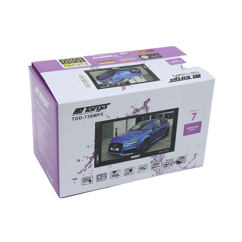Targa TDD-738MP5 7" Media Player with Mp3/Mp4 Playback, Bluetooth &amp; Mirrorlink